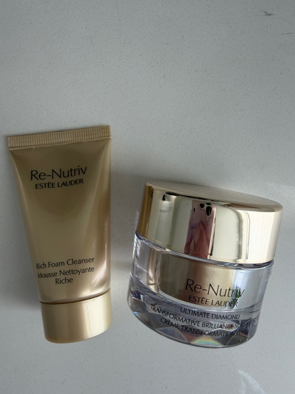 Estée Lauder Re-Nutriv Ultimate Diamond Soft Crème & Rich Foam Cleanser